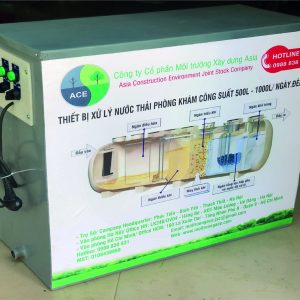 Thiết bị xử lý nước thải phòng khám